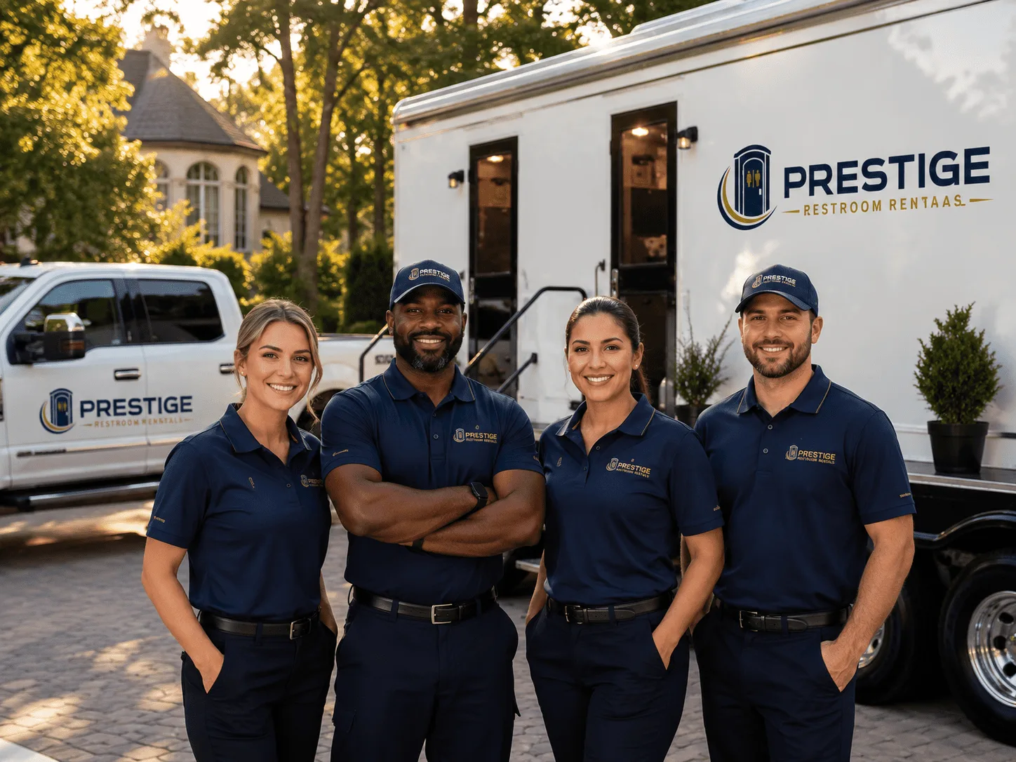 Trusted Luxury Portable Restrooms company in Elrosa, MN